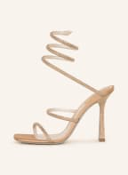 RENE CAOVILLA Sandaletten CLEO mit Schmucksteinen, Farbe: BEIGE (Bild 1)
