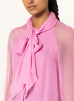 EMPORIO ARMANI Schluppenbluse aus Seide, Farbe: PINK (Bild 1)