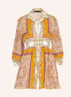 maje Leinenkleid ROQUILA, Farbe: ORANGE/ ROSA/ ALTROSA (Bild 1)