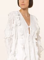 TED BAKER Jumpsuit LUSSA mit Rüschen und Stickereien , Farbe: WEISS (Bild 1)
