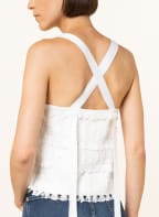 TED BAKER Top BOXY mit Spitze , Farbe: WEISS (Bild 1)