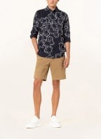 TED BAKER Leinenhemd ARNLY Comfort Fit , Farbe: DUNKELBLAU/ WEISS (Bild 1)