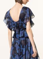 TED BAKER Kleid VERTEY mit Volants, Farbe: DUNKELBLAU/ HELLBLAU (Bild 1)