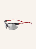 uvex Radbrille SPORTSTYLE 802 V, Farbe: 216 - SCHWARZ/ ROT/ TRANSPARENT (Bild 1)
