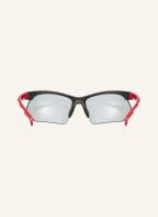 uvex Radbrille SPORTSTYLE 802 V, Farbe: 216 - SCHWARZ/ ROT/ TRANSPARENT (Bild 1)