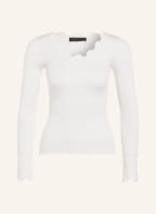 rosemunde Longsleeve mit Seidenanteil, Farbe: CREME (Bild 1)