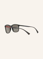 PRADA LINEA ROSSA Sonnenbrille PS 01TS, Farbe: DG02B0 - SCHWARZ/ GRAU VERSPIEGELT (Bild 1)