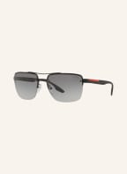 PRADA LINEA ROSSA Sonnenbrille PS 60US, Farbe: DG03M1 - SCHWARZ/ GRAU VERLAUF (Bild 1)
