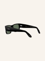 Ray-Ban Sonnenbrille RB2187, Farbe: 901/58 - SCHWARZ/ GRÜN POLARISIERT (Bild 1)