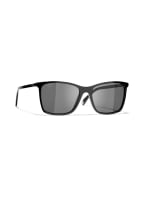 CHANEL Quadratische Sonnenbrille, Farbe: C501T8 - SCHWARZ/ GRAU POLARISIERT (Bild 1)