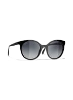 CHANEL Pantos-Sonnenbrille, Farbe: C888S8 - SCHWARZ/ GRAU VERLAUF (Bild 1)