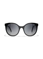 CHANEL Pantos-Sonnenbrille, Farbe: C888S8 - SCHWARZ/ GRAU VERLAUF (Bild 1)