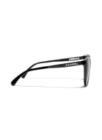 CHANEL Pantos-Sonnenbrille, Farbe: C888S8 - SCHWARZ/ GRAU VERLAUF (Bild 1)