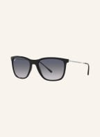 Ray-Ban Sonnenbrille RB4344, Farbe: 601/78 - SCHWARZ/ BLAU POLARISIERT (Bild 1)
