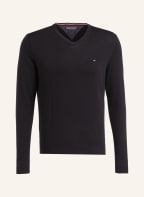 TOMMY HILFIGER Feinstrickpullover, Farbe: SCHWARZ (Bild 1)