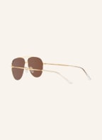 BALENCIAGA Sunglasses BB0013S, Color: 2390D1 - GOLD/ BROWN (Image 1)
