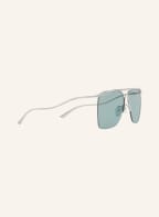 BALENCIAGA Sunglasses BB0092S, Color: 4240B5 - SILVER/ LIGHT BLUE (Image 1)