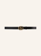 GUCCI Ledergürtel GG MARMONT, Farbe: SCHWARZ (Bild 1)
