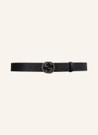 GUCCI Ledergürtel GG, Farbe: SCHWARZ (Bild 1)