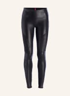 SPANX Shape-Leggings MOTO in Lederoptik, Farbe: SCHWARZ (Bild 1)