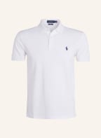 POLO RALPH LAUREN Piqué-Poloshirt Slim Fit, Farbe: WEISS (Bild 1)