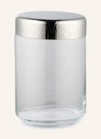 ALESSI Storage container DRESSED, Color: WHITE/ SILVER (Image 1)