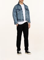 ALBERTO Chinosy LOU regular fit, Kolor: CZARNY (Obrazek 1)