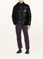 MOOSE KNUCKLES Lederjacke SYMINGTON, Farbe: SCHWARZ (Bild 1)