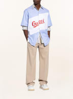 GUCCI Resorthemd BOWLING LOOSE Comfort Fit, Farbe: HELLBLAU/ WEISS (Bild 1)