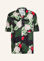 GUCCI Resorthemd HAWAII mit Seide, Farbe: SCHWARZ/ CREME/ GRÜN (Bild 1)