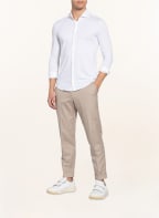 Stefan Brandt Jerseyhemd OTIS Slim Fit, Farbe: WEISS (Bild 1)