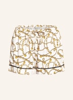 UNDERPROTECTION Lounge-Shorts CHARLIZE , Farbe: WEISS/ GOLD (Bild 1)