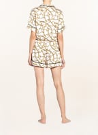 UNDERPROTECTION Lounge-Shorts CHARLIZE , Farbe: WEISS/ GOLD (Bild 1)