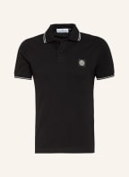 STONE ISLAND Piqué-Poloshirt Slim Fit , Farbe: SCHWARZ (Bild 1)