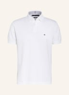 TOMMY HILFIGER Piqué polo shirt regular fit, Color: WHITE (Image 1)