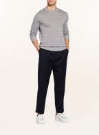 STROKESMAN'S Pullover mit Leinen , Farbe: GRAU (Bild 1)