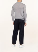 STROKESMAN'S Pullover mit Leinen , Farbe: GRAU (Bild 1)
