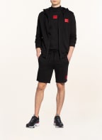 HUGO Sweatjacke DAPLE, Farbe: SCHWARZ (Bild 1)