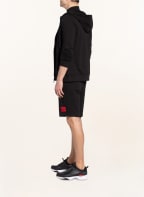 HUGO Sweatjacke DAPLE, Farbe: SCHWARZ (Bild 1)