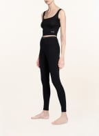 Calvin Klein Lounge-Leggings PURE RIBBED, Farbe: SCHWARZ (Bild 1)