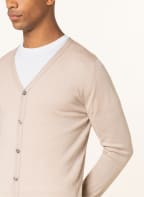 JOHN SMEDLEY Strickjacke , Farbe: BEIGE (Bild 1)