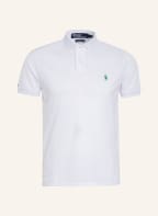 POLO RALPH LAUREN Piqué-Poloshirt Custom Slim Fit, Farbe: WEISS (Bild 1)