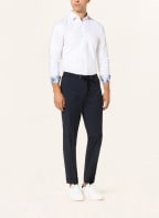 OLYMP Jerseyhemd Luxor 24/Seven modern fit, Farbe: WEISS/ BLAU (Bild 1)