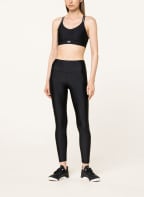 UNDER ARMOUR Sports bra UA INFINITY MID COVERED, Color: BLACK (Image 1)