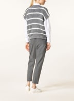 BRUNELLO CUCINELLI Pullunder, Farbe: GRAU/ WEISS (Bild 1)