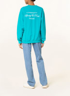 SPORTY & RICH Sweatshirt, Farbe: WEISS/ TÜRKIS (Bild 1)