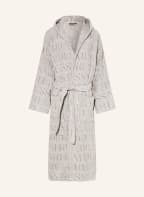 TRUSSARDI Home Unisex-Bademantel mit Kapuze , Farbe: GRAU (Bild 1)