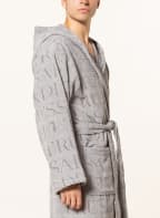 TRUSSARDI Home Unisex-Bademantel mit Kapuze , Farbe: GRAU (Bild 1)