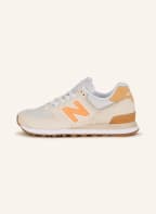 new balance Sneaker 574, Farbe: HELLGRAU/ CREME/ ORANGE (Bild 1)