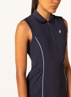 Peak Performance Piqué-Polokleid, Farbe: DUNKELBLAU (Bild 1)
